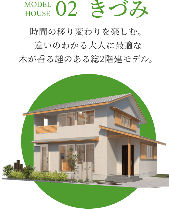 MODEL HOUSE 02　きづみ
